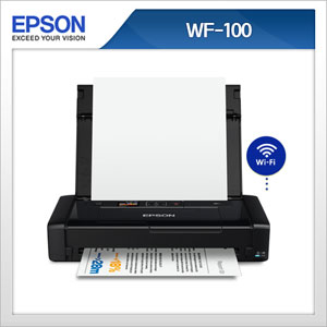 EPSON 정품 컬러프린터 WF100